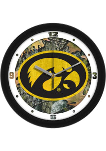 Iowa Hawkeyes 11.5 Camo Wall Clock