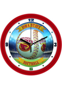 Iowa State Cyclones 11.5 Home Run Wall Clock
