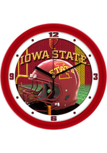 Iowa State Cyclones 11.5 Football Helmet Wall Clock