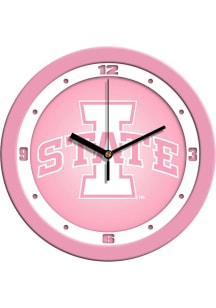 Iowa State Cyclones 11.5 Pink Wall Clock