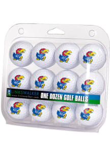 Kansas Jayhawks One Dozen Golf Balls