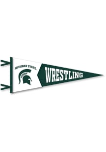 Michigan State Spartans Wrestling Pennant