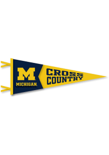 Michigan Wolverines Cross Country Pennant