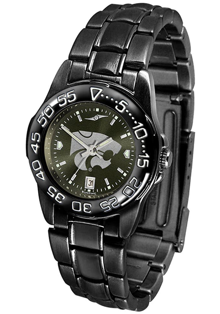 BLACK Fantom Sport K-State Wildcats Womens Watch - 10201862 display picture 1