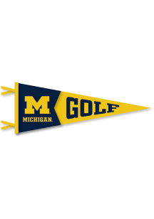 Michigan Wolverines Golf Pennant