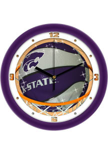K-State Wildcats 11.5 Slam Dunk Wall Clock