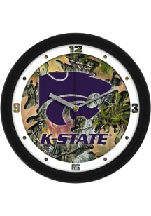 K-State Wildcats 11.5 Camo Wall Clock
