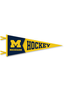 Michigan Wolverines Hockey Pennant