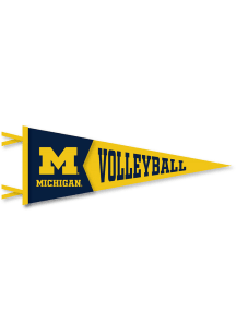 Michigan Wolverines Volleyball Pennant