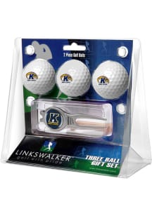 Kent State Golden Flashes Ball and Kool Divot Tool Golf Gift Set