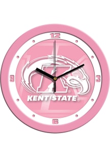 Kent State Golden Flashes 11.5 Pink Wall Clock