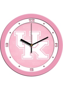Kentucky Wildcats 11.5 Pink Wall Clock