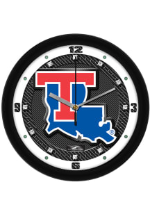 Louisiana Tech Bulldogs 11.5 Carbon Fiber Wall Clock