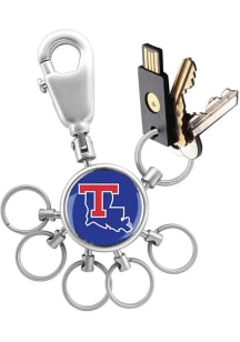 Louisiana Tech Bulldogs 6 Ring Valet Keychain