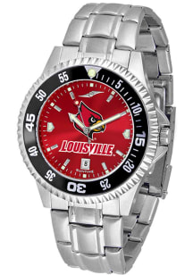 Louisville Cardinals Competitor Steel AC Mens Watch