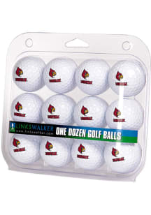 Louisville Cardinals One Dozen Golf Balls