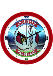 Louisville Cardinals 11.5 Home Run Wall Clock