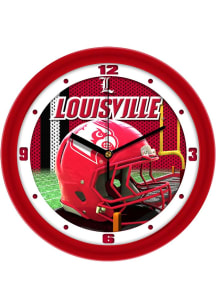 Louisville Cardinals 11.5 Football Helmet Wall Clock