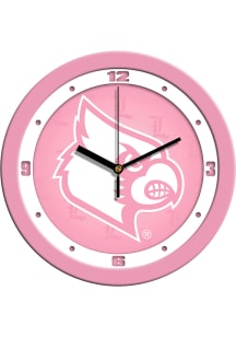 Louisville Cardinals 11.5 Pink Wall Clock