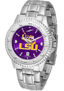 LSU Tigers Competitor Steel Anochrome Mens Watch