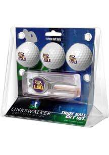 LSU Tigers Ball and Kool Divot Tool Golf Gift Set