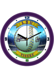 LSU Tigers 11.5 Home Run Wall Clock