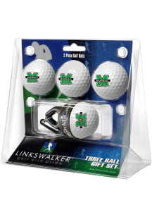 Marshall Thundering Herd Ball and CaddiCap Holder Golf Gift Set