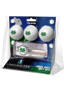 Marshall Thundering Herd Ball and Kool Divot Tool Golf Gift Set