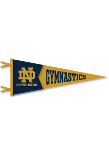 Notre Dame Fighting Irish Gymnastics Pennant