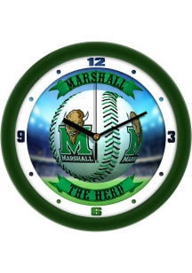 Marshall Thundering Herd 11.5 Home Run Wall Clock