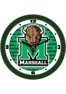 Marshall Thundering Herd 11.5 Dimension Wall Clock