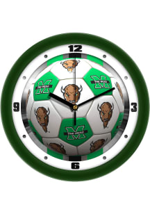 Marshall Thundering Herd 11.5 Soccer Ball Wall Clock
