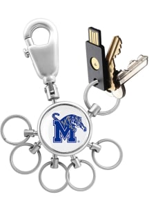 Memphis Tigers 6 Ring Valet Keychain