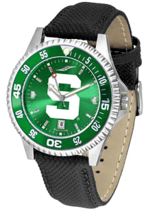 Competitor AC Michigan State Spartans Mens Watch - Silver