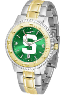 Competitor Elite Anochrome Michigan State Spartans Mens Watch - Silver
