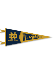 Notre Dame Fighting Irish Wrestling Pennant