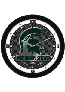 Michigan State Spartans 11.5 Carbon Fiber Wall Clock