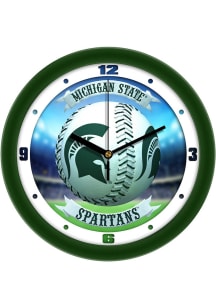 Michigan State Spartans 11.5 Home Run Wall Clock