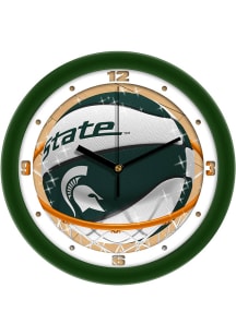 Michigan State Spartans 11.5 Slam Dunk Wall Clock