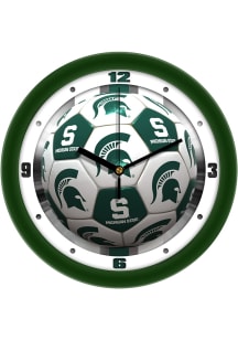 Michigan State Spartans 11.5 Soccer Ball Wall Clock
