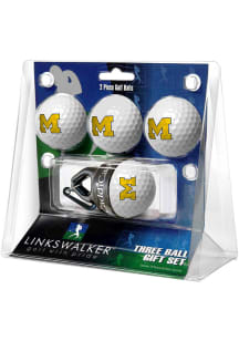 Michigan Wolverines Ball and CaddiCap Holder Golf Gift Set