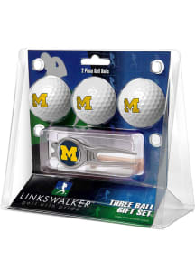 Michigan Wolverines Ball and Kool Divot Tool Golf Gift Set