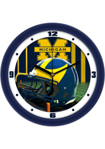 Michigan Wolverines 11.5 Football Helmet Wall Clock