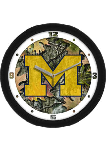 Michigan Wolverines 11.5 Camo Wall Clock
