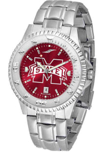 Mississippi State Bulldogs Competitor Steel Anochrome Mens Watch