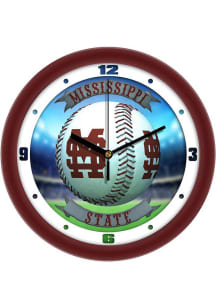 Mississippi State Bulldogs 11.5 Home Run Wall Clock