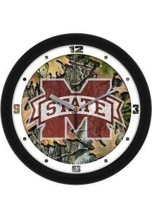 Mississippi State Bulldogs 11.5 Camo Wall Clock
