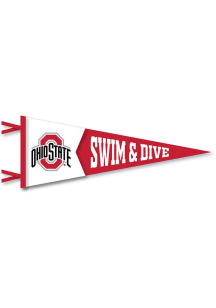 Ohio State Buckeyes Swim and Dive Pennant
