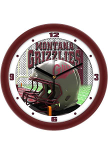 Montana Grizzlies 11.5 Football Helmet Wall Clock