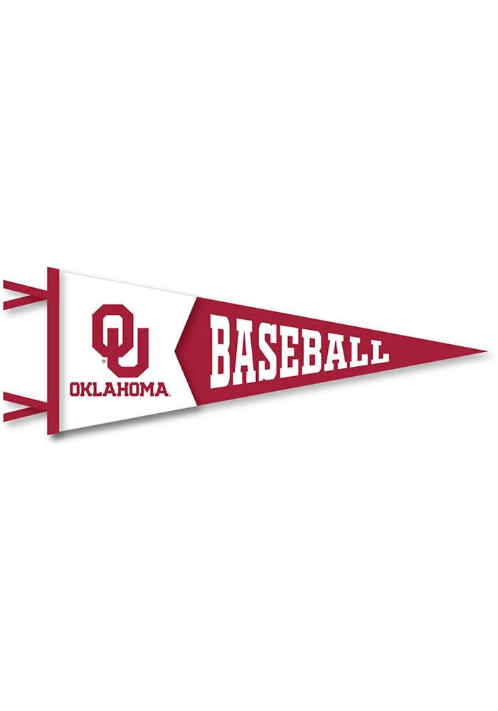 Oklahoma Sooners Felt Pennant - Full Size 12x30 Inches, Officially Licensed College Decor